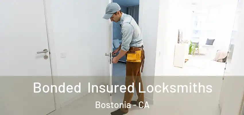 Bonded Insured Locksmiths Bostonia - CA