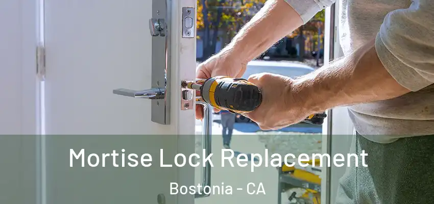 Mortise Lock Replacement Bostonia - CA